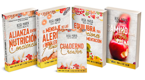 Saga Alianza entre nutrición y conciencia + Cuaderno de regalo