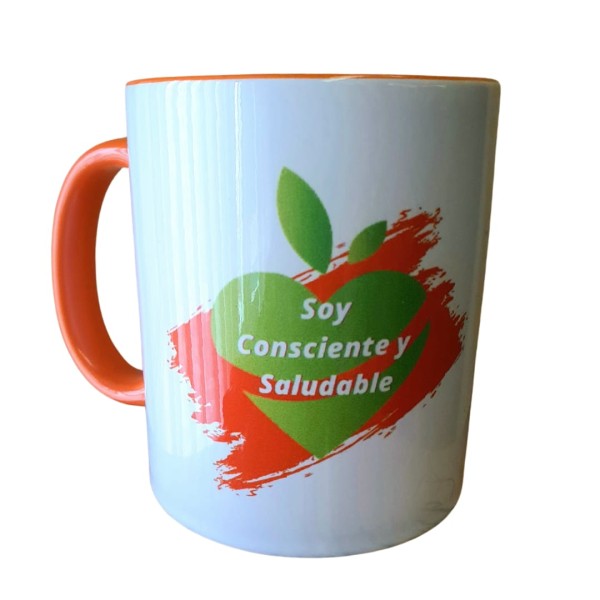 TAZA Soy CONSCIENTE y SALUDABLE